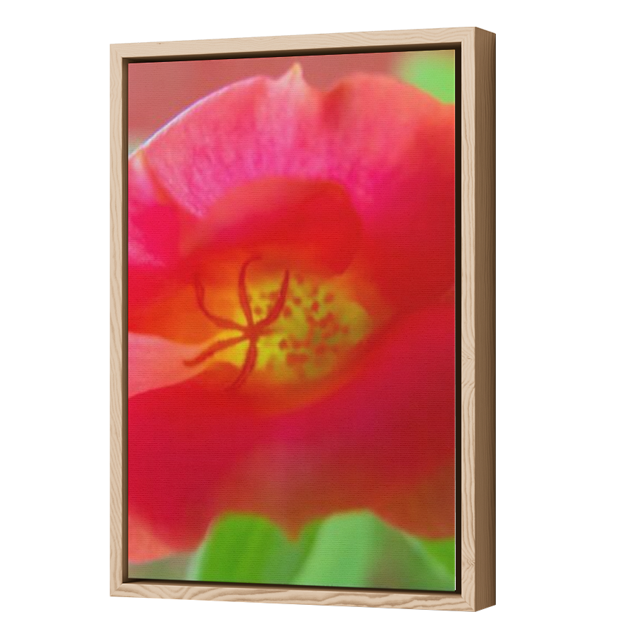 Thumbnail for Canvas - Wood Grain Floating Frame