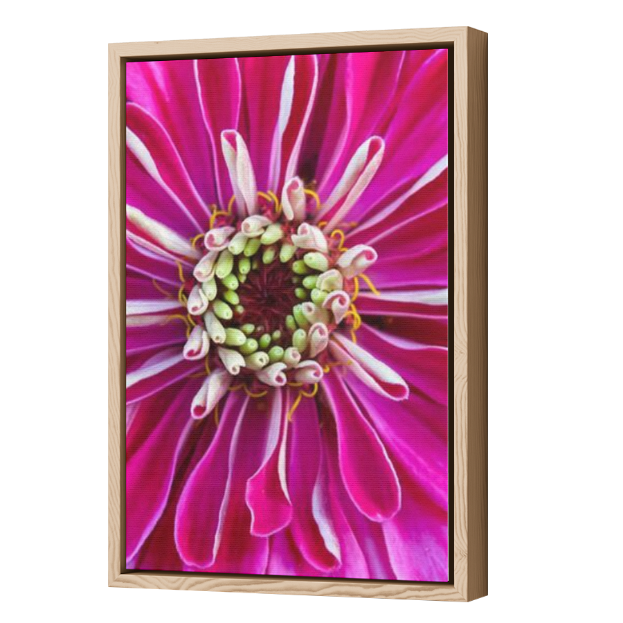 Thumbnail for Canvas - Wood Grain Floating Frame