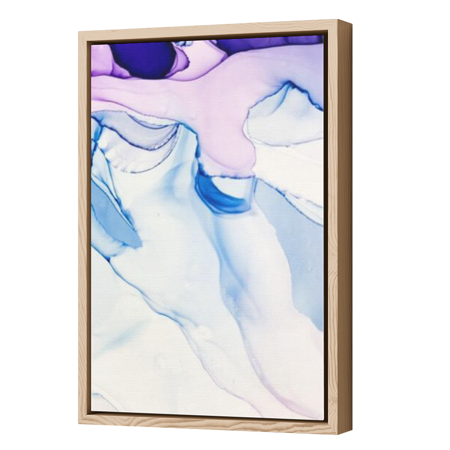 Thumbnail for Canvas - Wood Grain Floating Frame