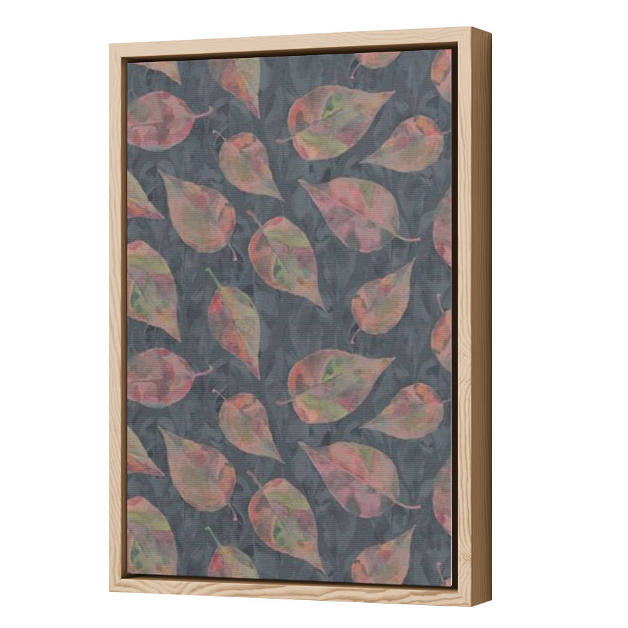 Thumbnail for Canvas - Wood Grain Floating Frame