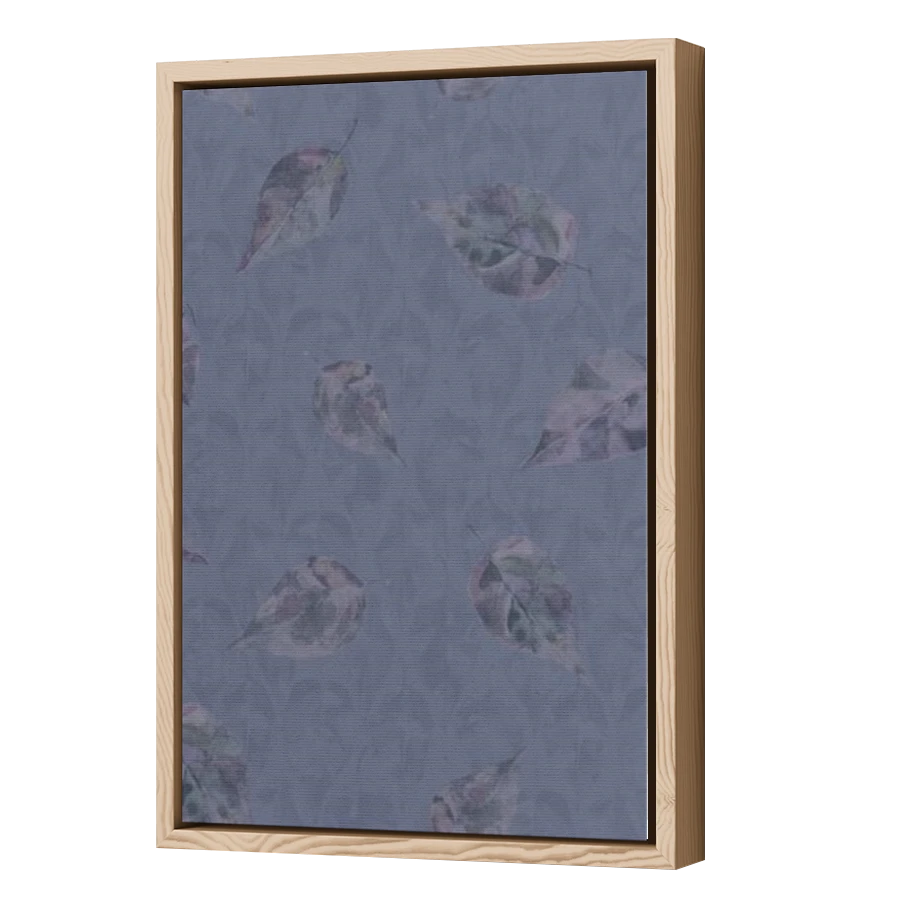 Thumbnail for Canvas - Wood Grain Floating Frame