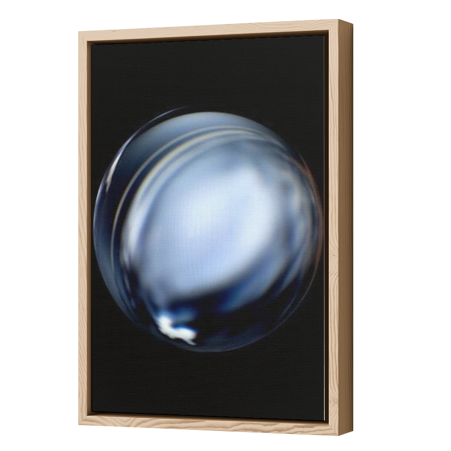 Thumbnail for Canvas - Wood Grain Floating Frame