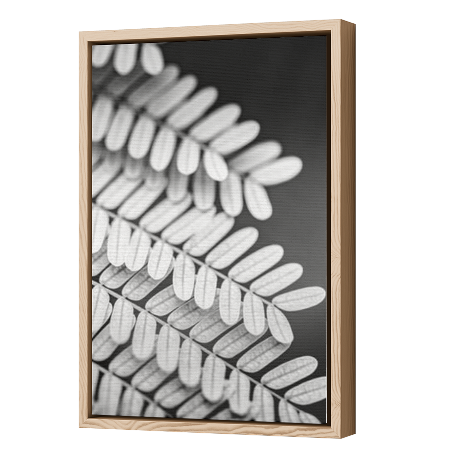 Thumbnail for Canvas - Wood Grain Floating Frame