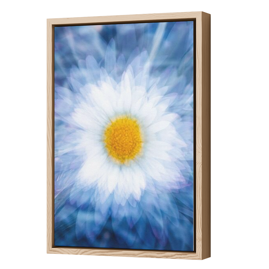 Thumbnail for Canvas - Wood Grain Floating Frame