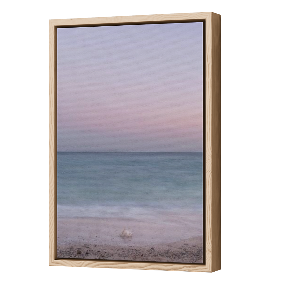 Thumbnail for Canvas - Wood Grain Floating Frame