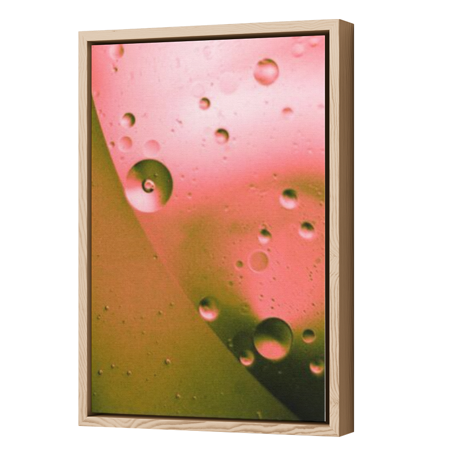 Thumbnail for Canvas - Wood Grain Floating Frame