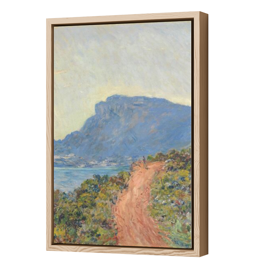 Thumbnail for Canvas - Wood Grain Floating Frame