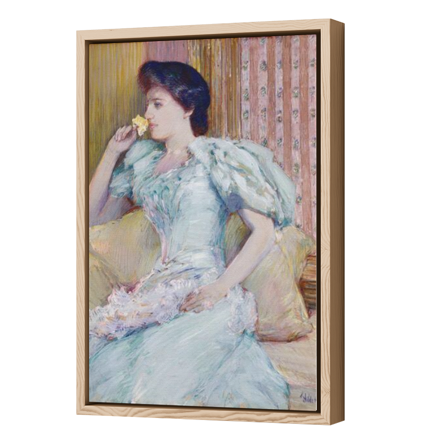 Thumbnail for Canvas - Wood Grain Floating Frame