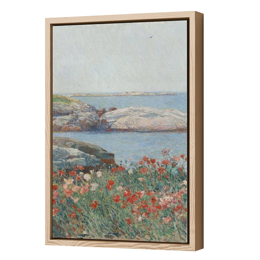 Thumbnail for Canvas - Wood Grain Floating Frame