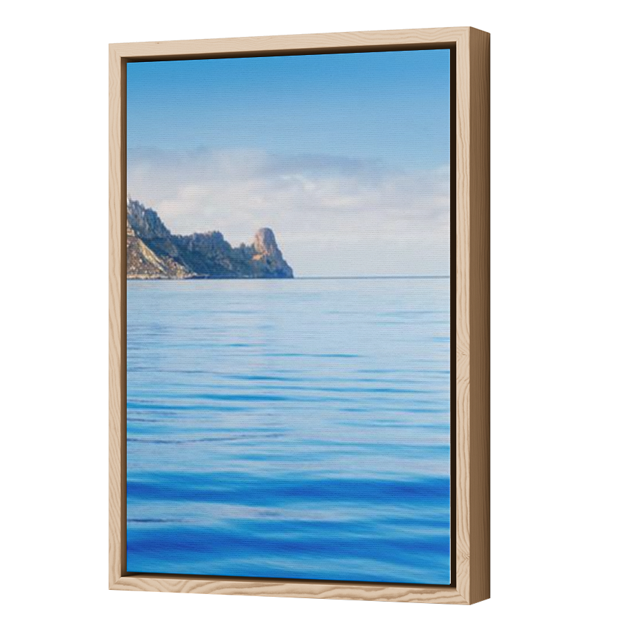 Thumbnail for Canvas - Wood Grain Floating Frame