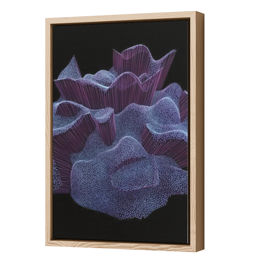 Thumbnail for Canvas - Wood Grain Floating Frame