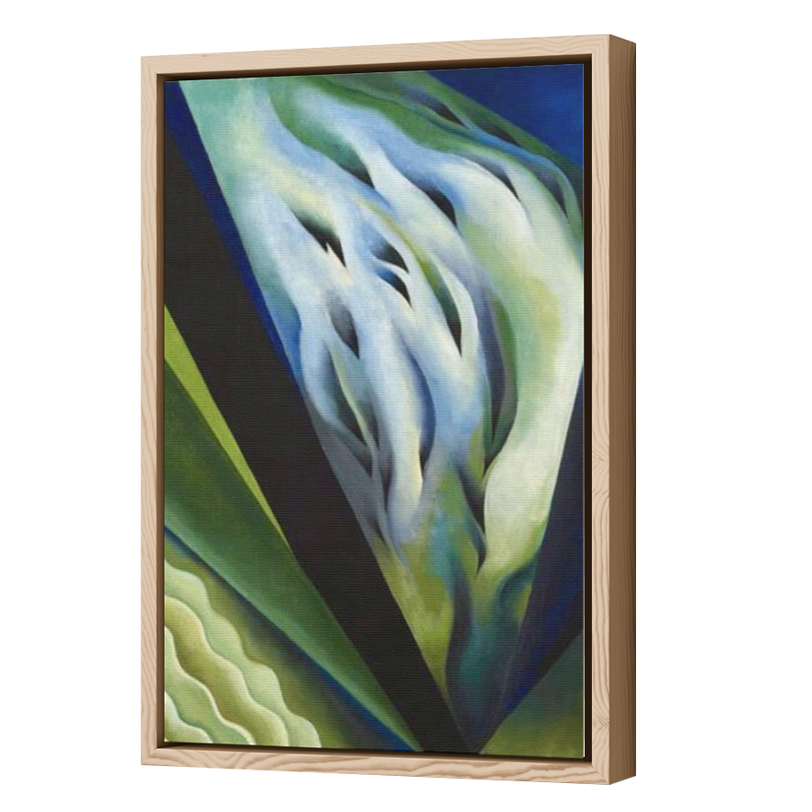 Thumbnail for Canvas - Wood Grain Floating Frame