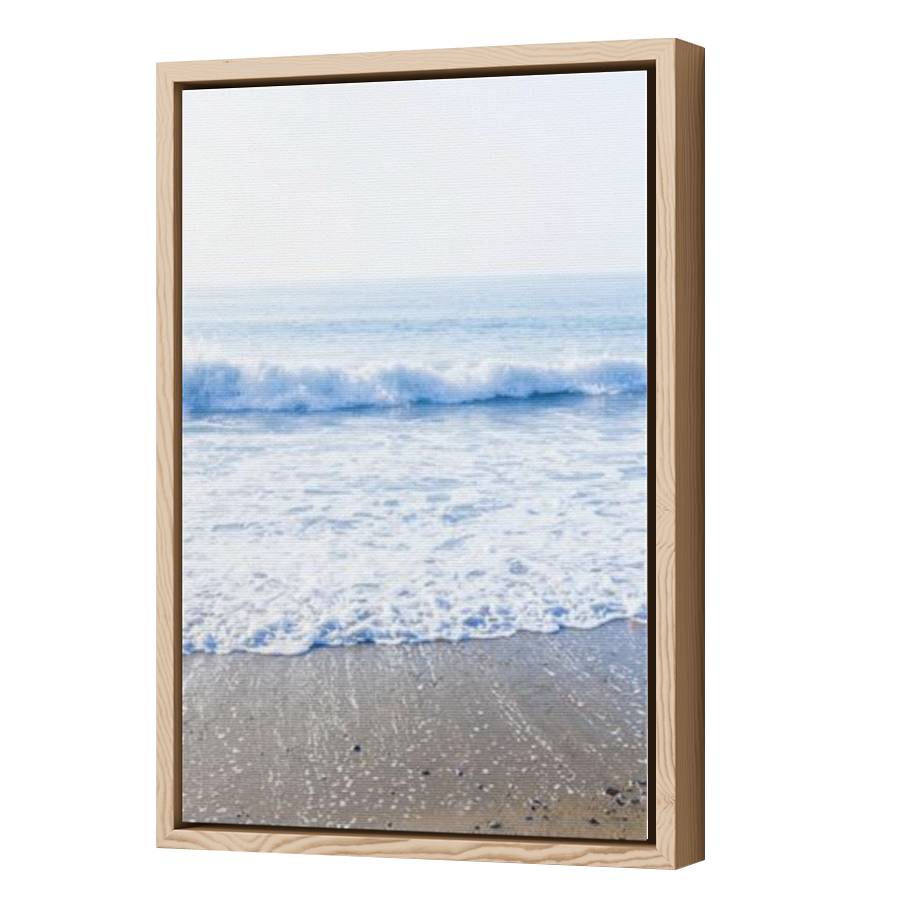 Thumbnail for Canvas - Wood Grain Floating Frame