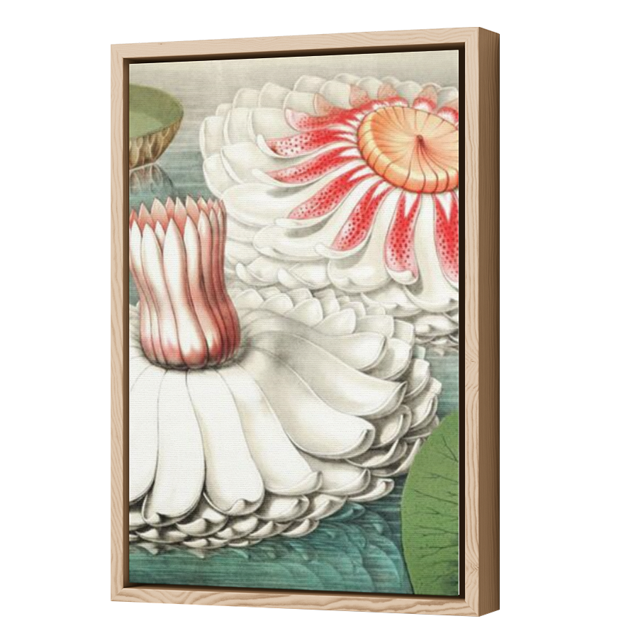 Thumbnail for Canvas - Wood Grain Floating Frame