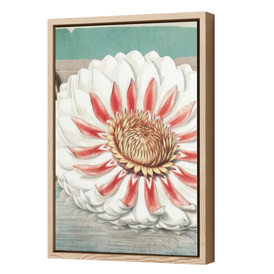 Thumbnail for Canvas - Wood Grain Floating Frame