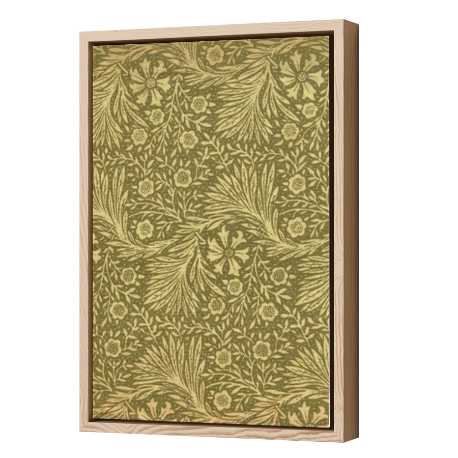 Thumbnail for Canvas - Wood Grain Floating Frame