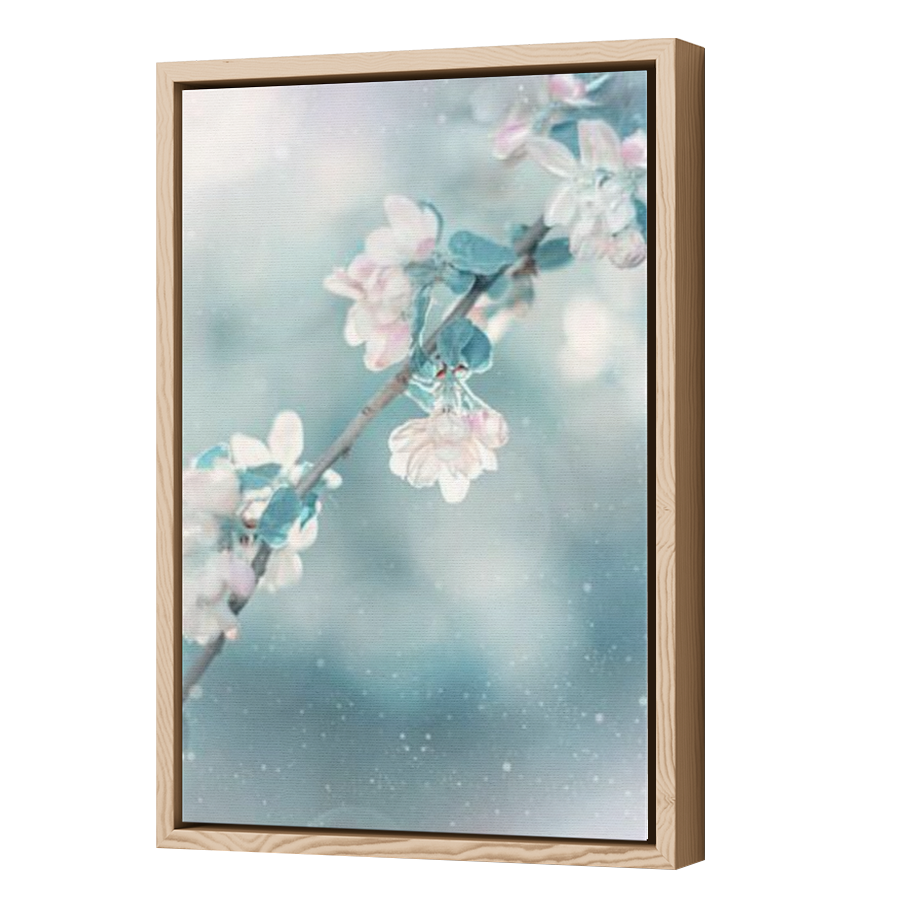 Thumbnail for Canvas - Wood Grain Floating Frame