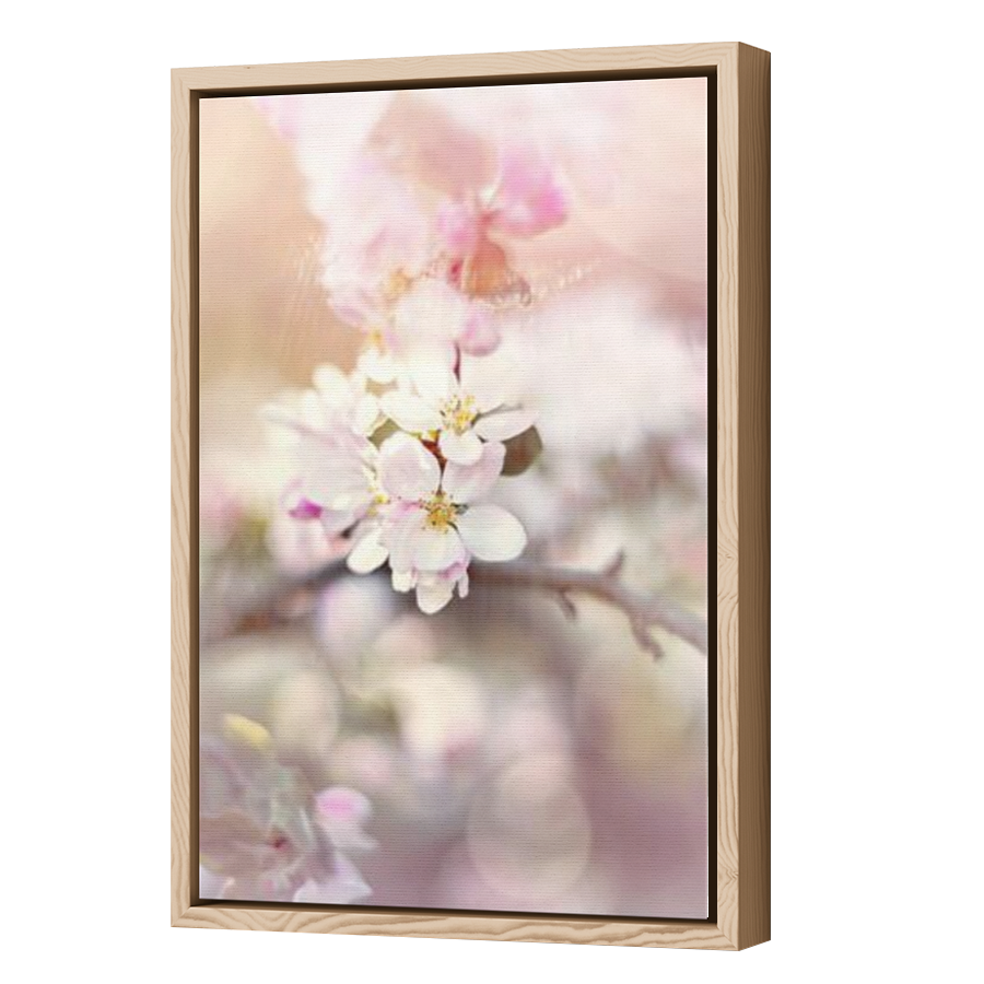Thumbnail for Canvas - Wood Grain Floating Frame