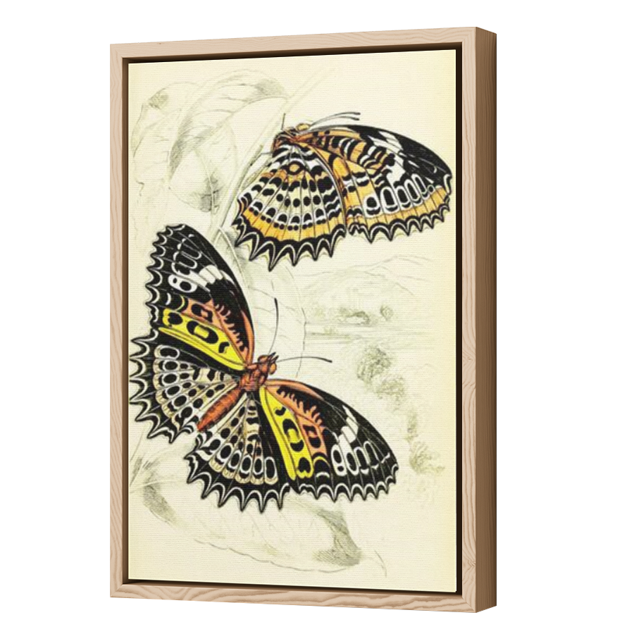 Thumbnail for Canvas - Wood Grain Floating Frame