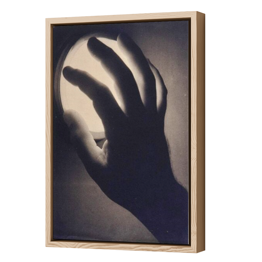 Thumbnail for Canvas - Wood Grain Floating Frame