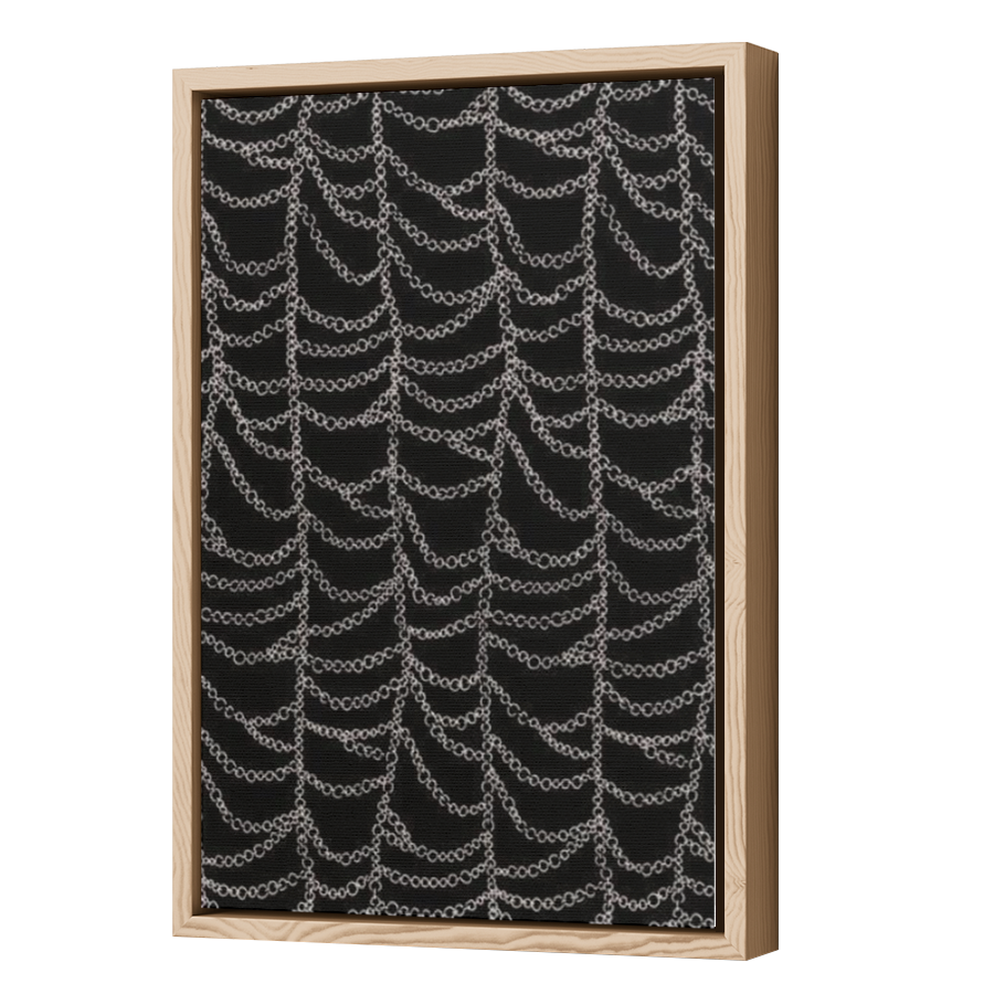 Thumbnail for Canvas - Wood Grain Floating Frame