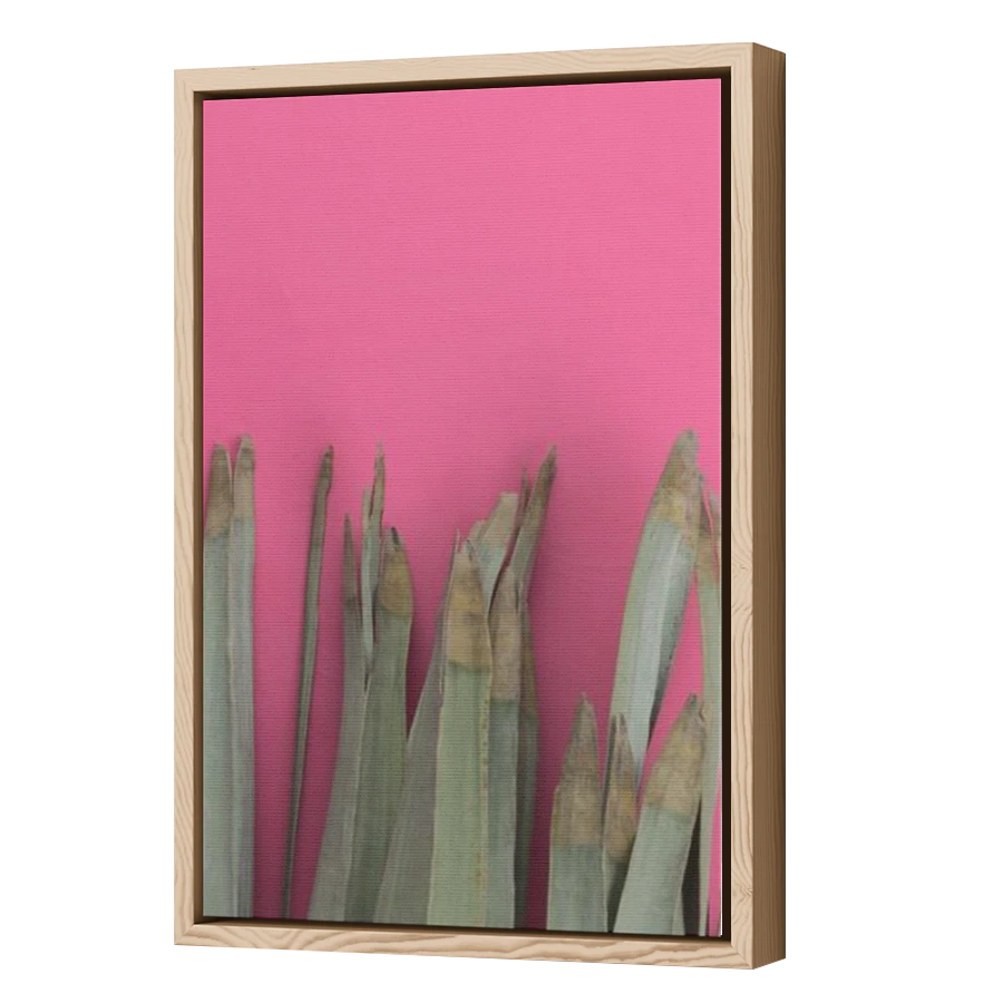 Thumbnail for Canvas - Wood Grain Floating Frame
