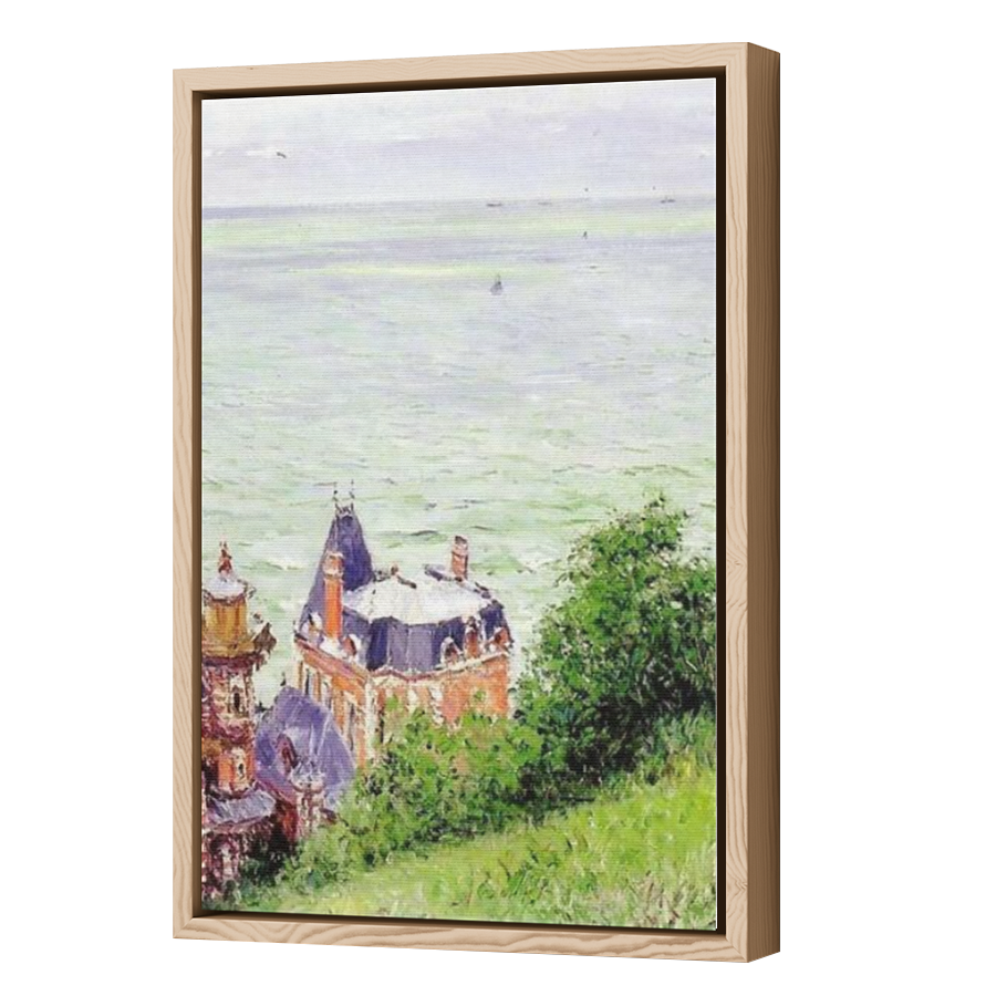 Thumbnail for Canvas - Wood Grain Floating Frame