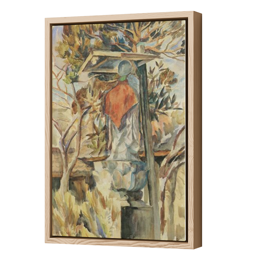 Thumbnail for Canvas - Wood Grain Floating Frame