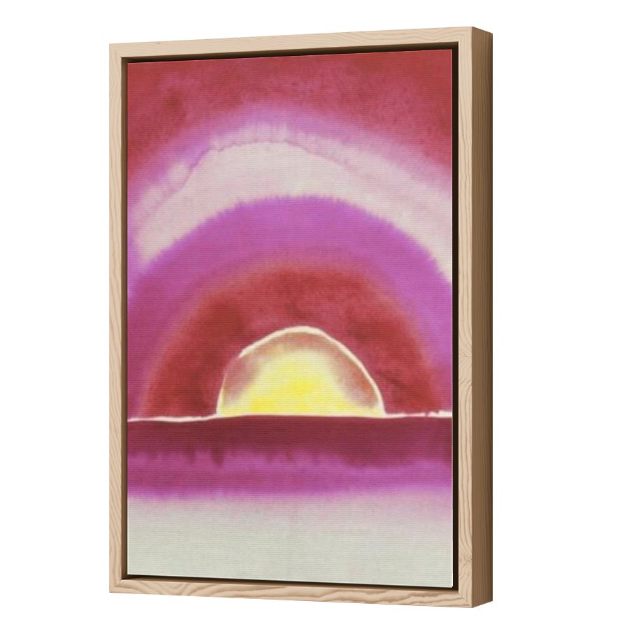 Thumbnail for Canvas - Wood Grain Floating Frame