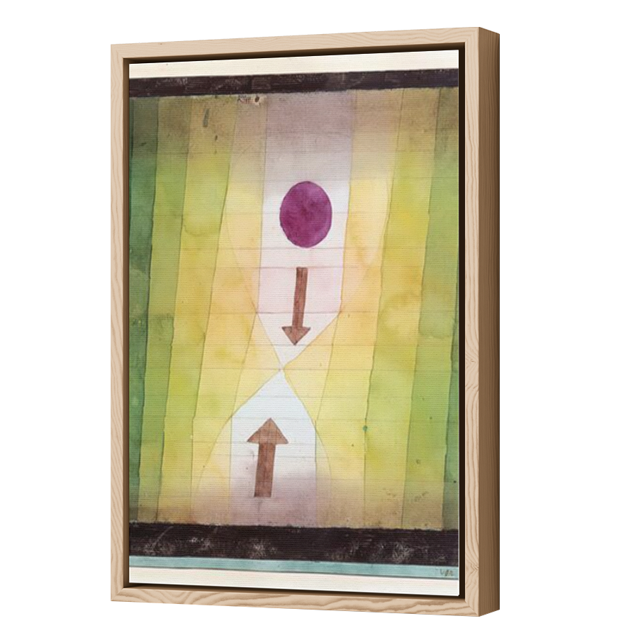 Thumbnail for Canvas - Wood Grain Floating Frame