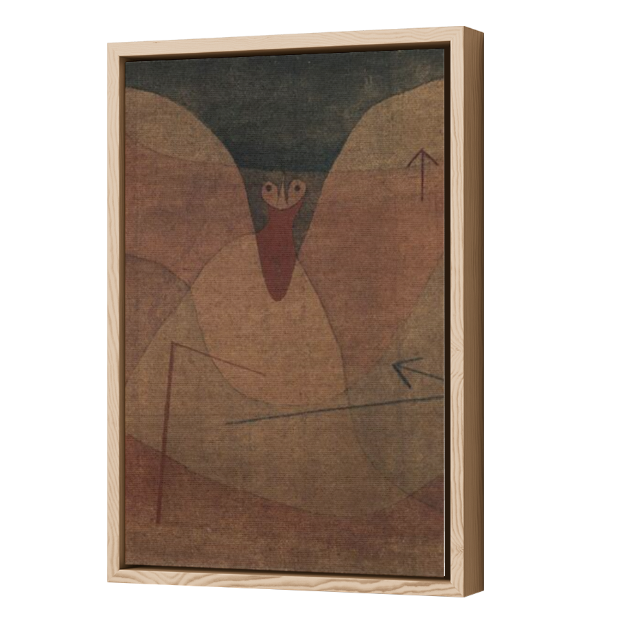 Thumbnail for Canvas - Wood Grain Floating Frame