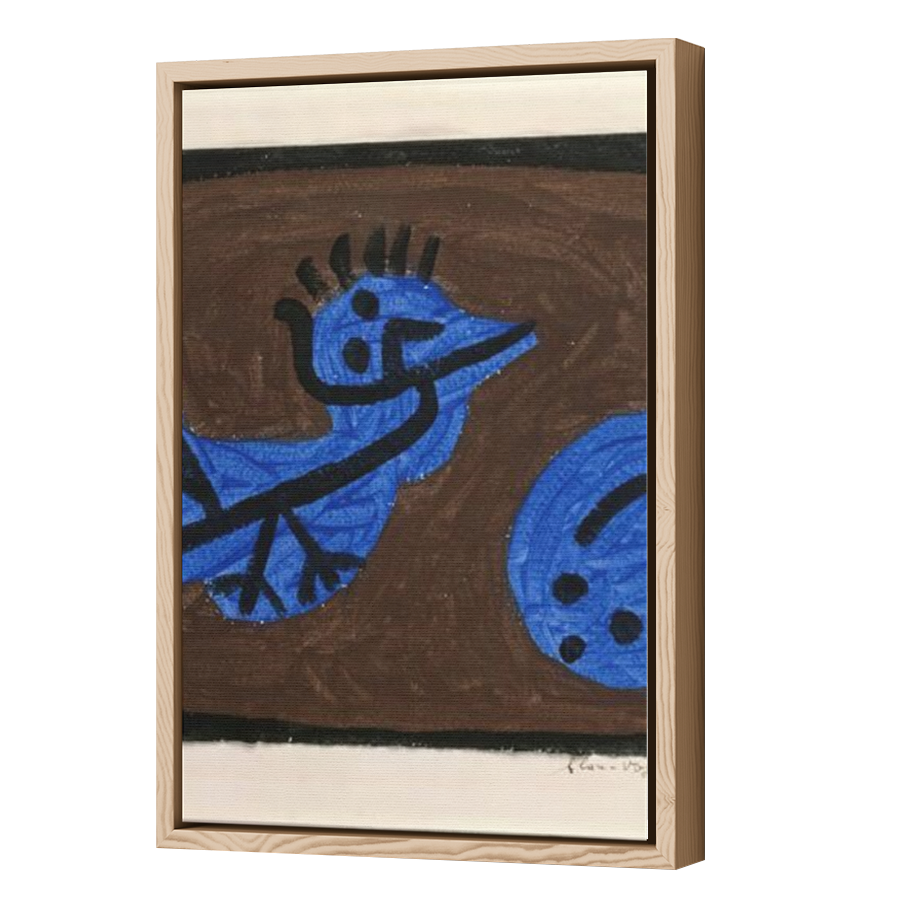 Thumbnail for Canvas - Wood Grain Floating Frame