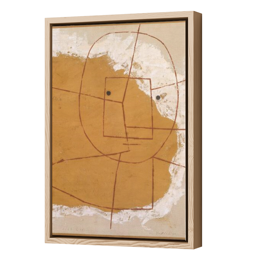 Thumbnail for Canvas - Wood Grain Floating Frame