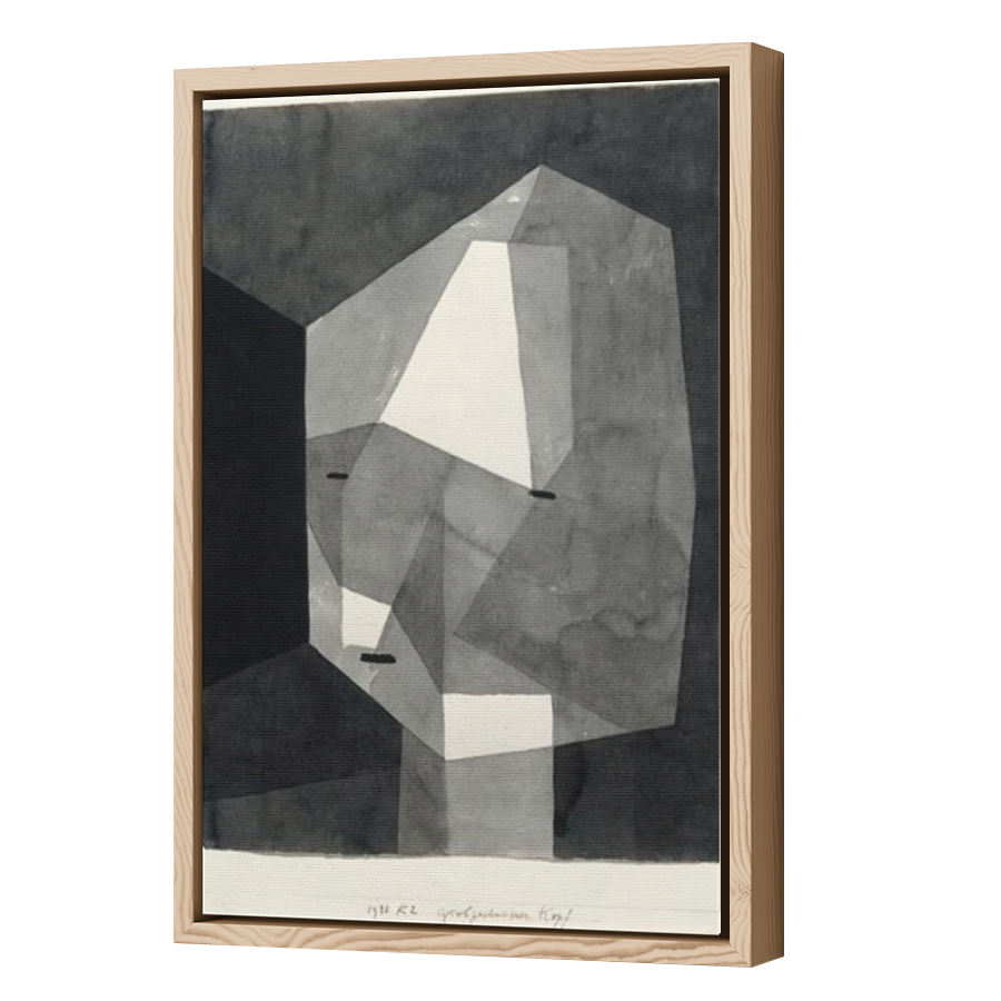 Thumbnail for Canvas - Wood Grain Floating Frame