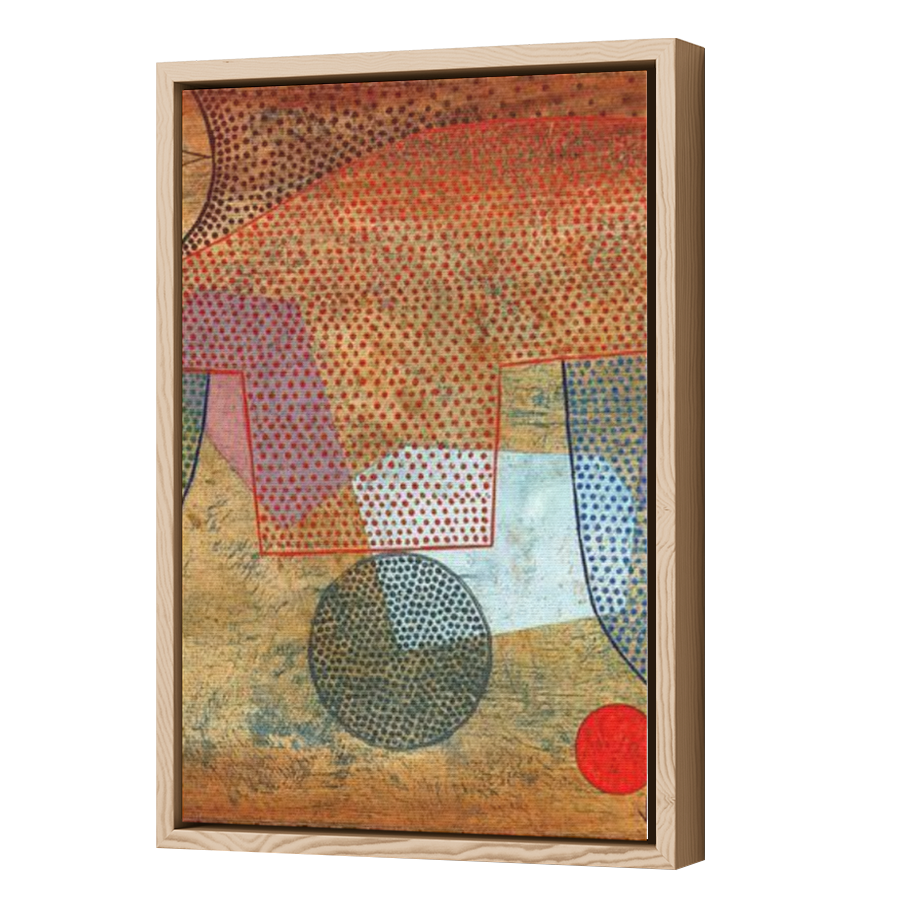 Thumbnail for Canvas - Wood Grain Floating Frame