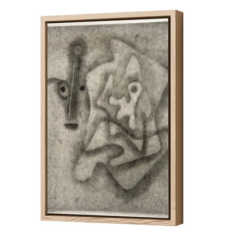 Thumbnail for Canvas - Wood Grain Floating Frame