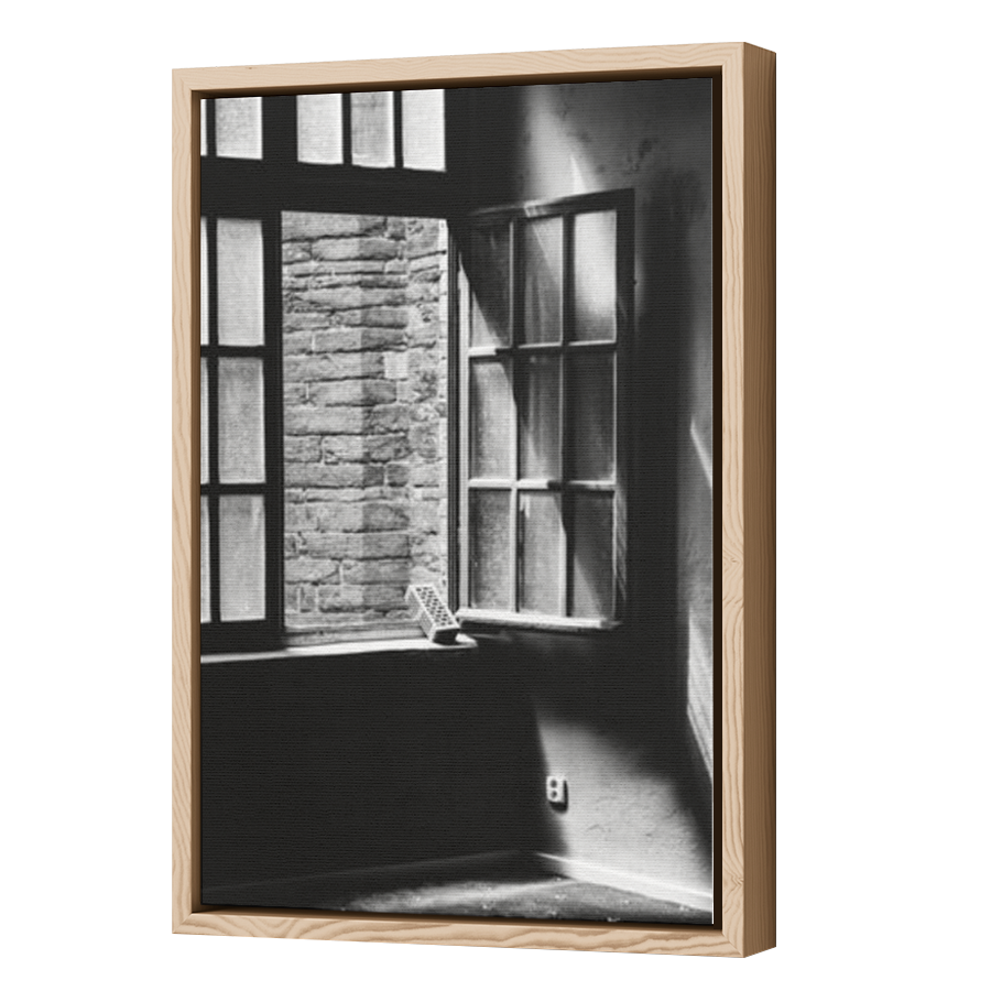 Thumbnail for Canvas - Wood Grain Floating Frame