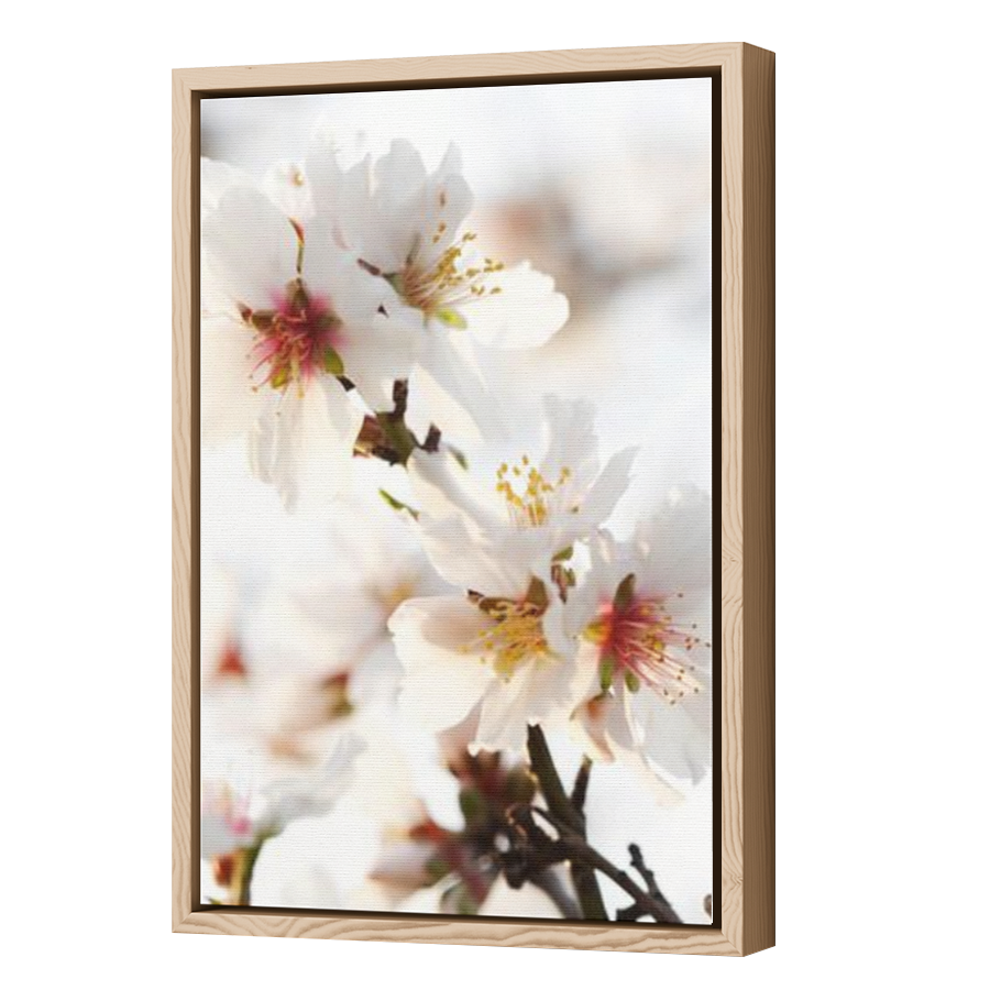 Thumbnail for Canvas - Wood Grain Floating Frame