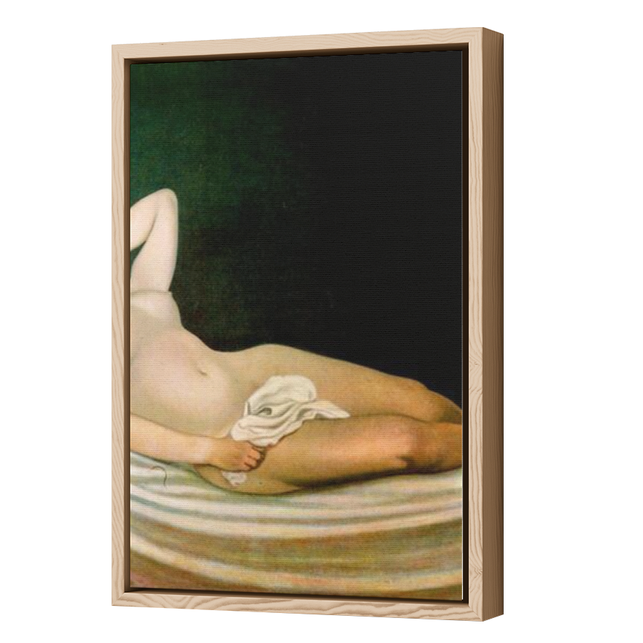 Thumbnail for Canvas - Wood Grain Floating Frame