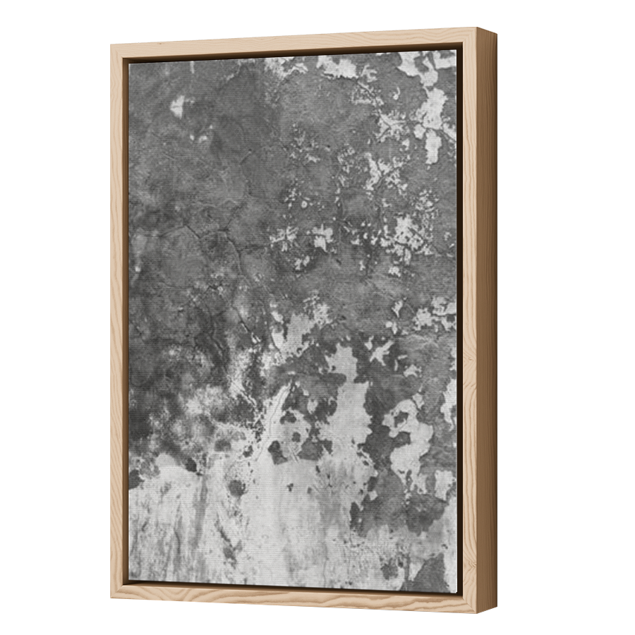Thumbnail for Canvas - Wood Grain Floating Frame