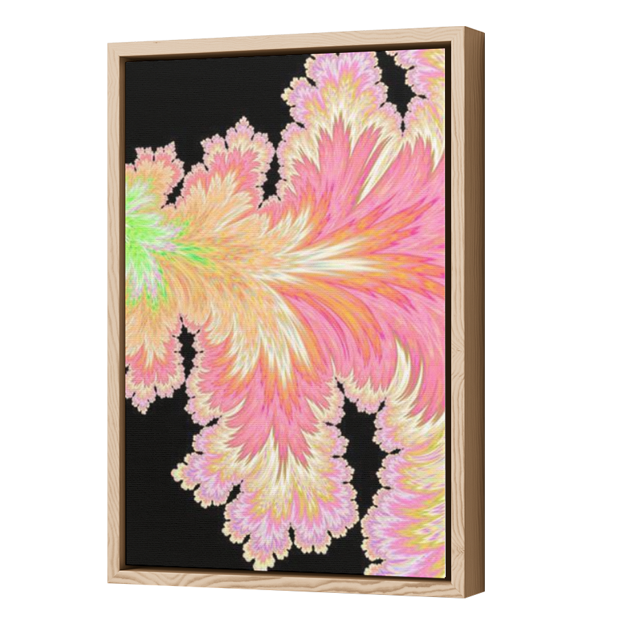 Thumbnail for Canvas - Wood Grain Floating Frame