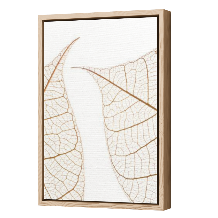 Thumbnail for Canvas - Wood Grain Floating Frame