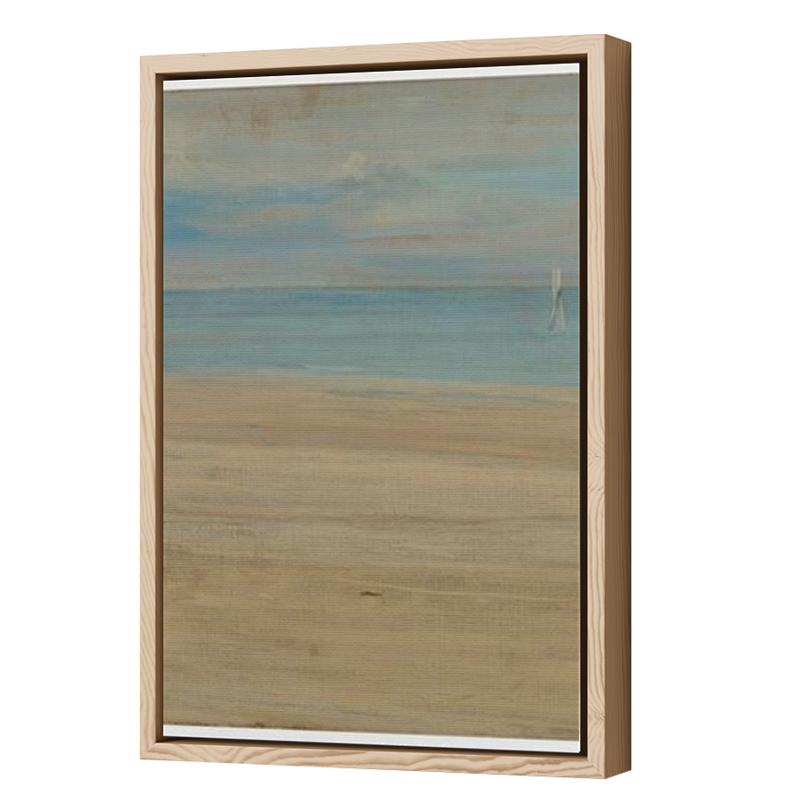 Thumbnail for Canvas - Wood Grain Floating Frame