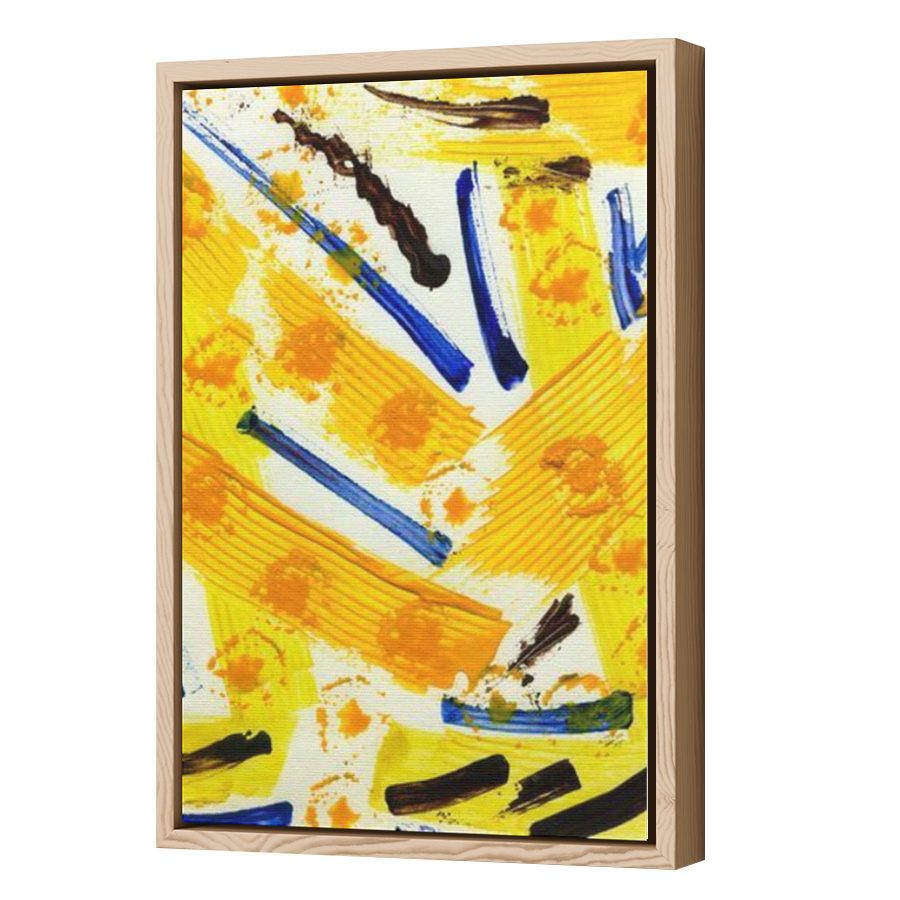 Thumbnail for Canvas - Wood Grain Floating Frame