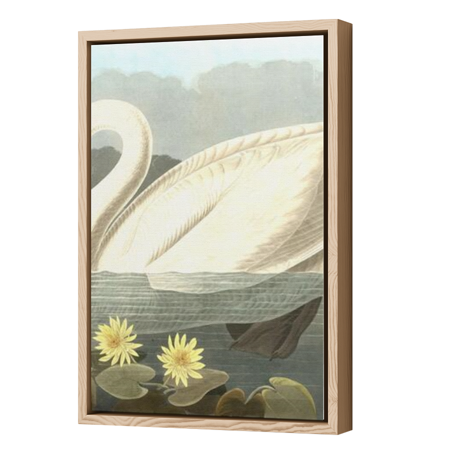 Thumbnail for Canvas - Wood Grain Floating Frame