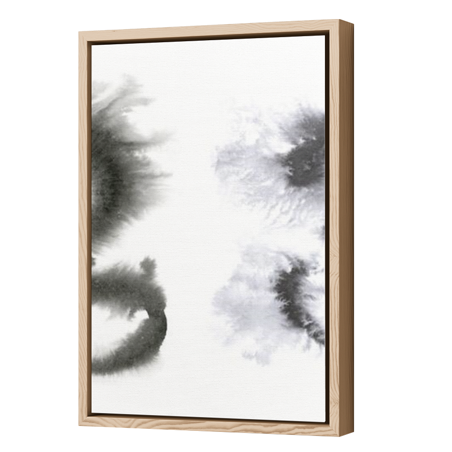 Thumbnail for Canvas - Wood Grain Floating Frame