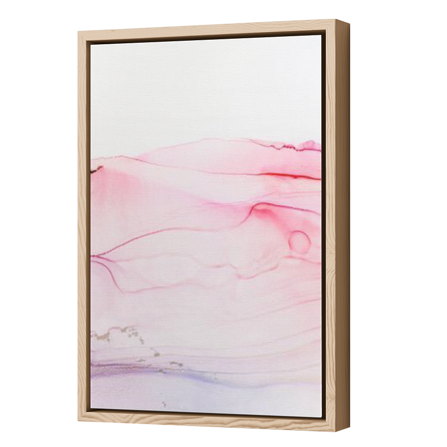 Thumbnail for Canvas - Wood Grain Floating Frame