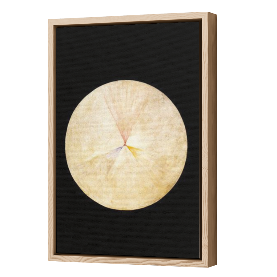 Thumbnail for Canvas - Wood Grain Floating Frame