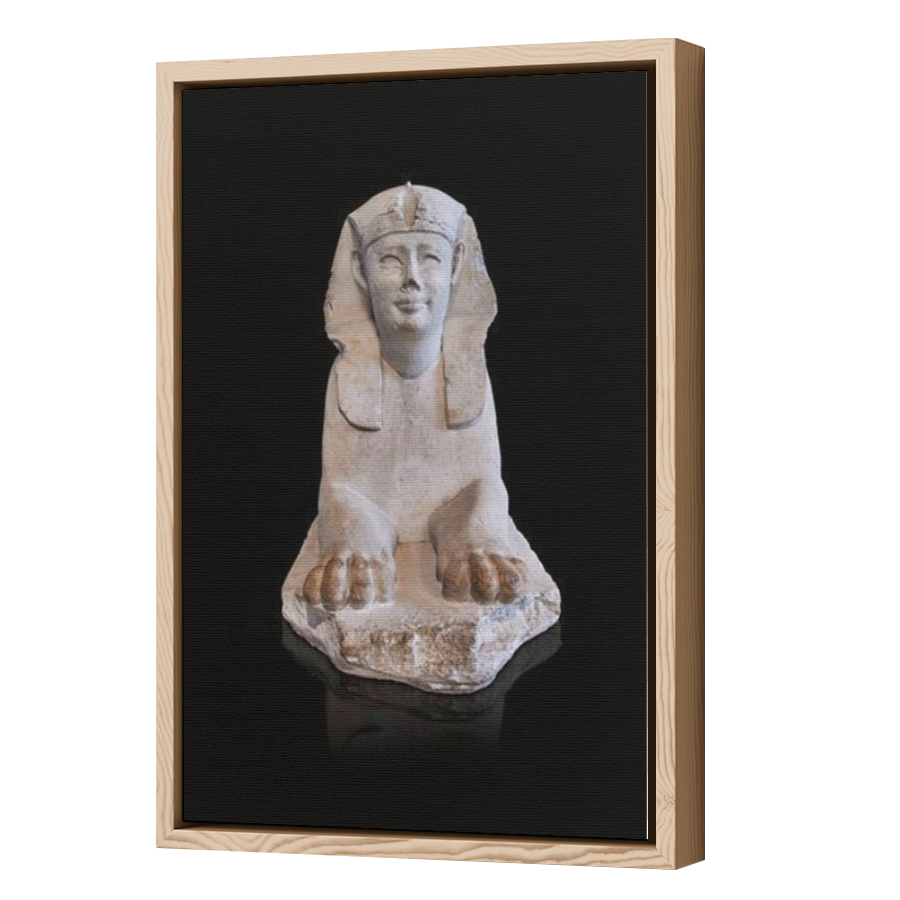 Thumbnail for Canvas - Wood Grain Floating Frame