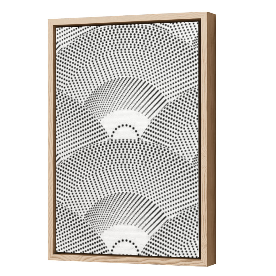 Thumbnail for Canvas - Wood Grain Floating Frame